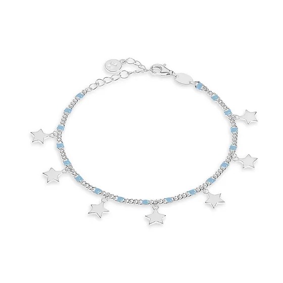 Bracciale Comete in Argento Stelline